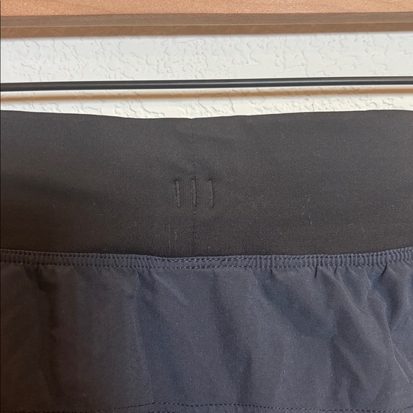 Lululemon Triple Black Men's Shorts Medium Blue Black Medium - Picture 5 of 5